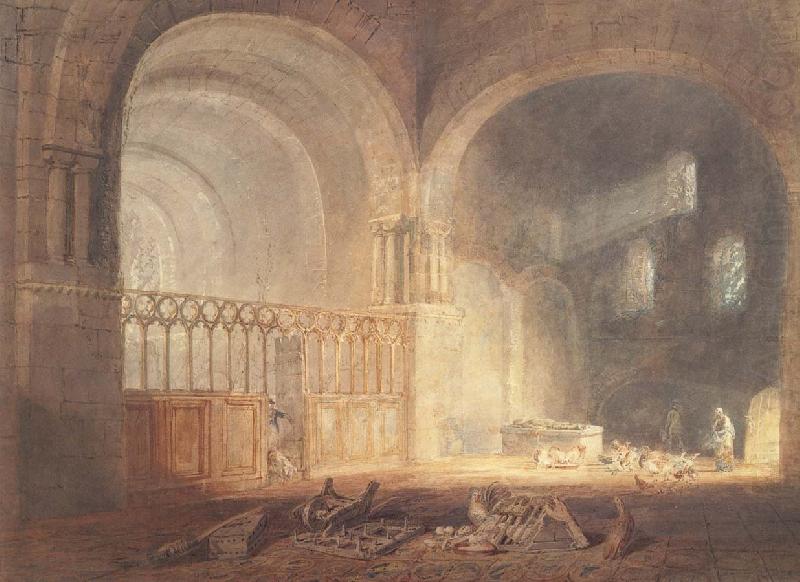 Transept of Ewenny Priory, J.M.W. Turner